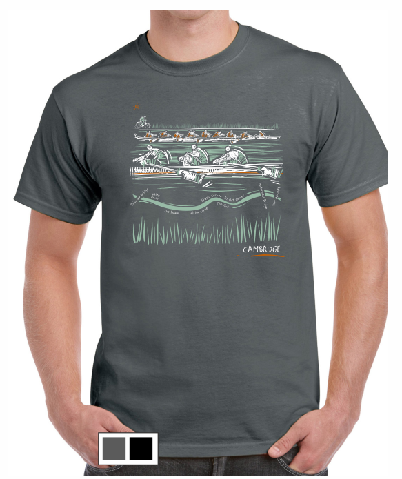 Cambridge rowing Tshirt Talking T's